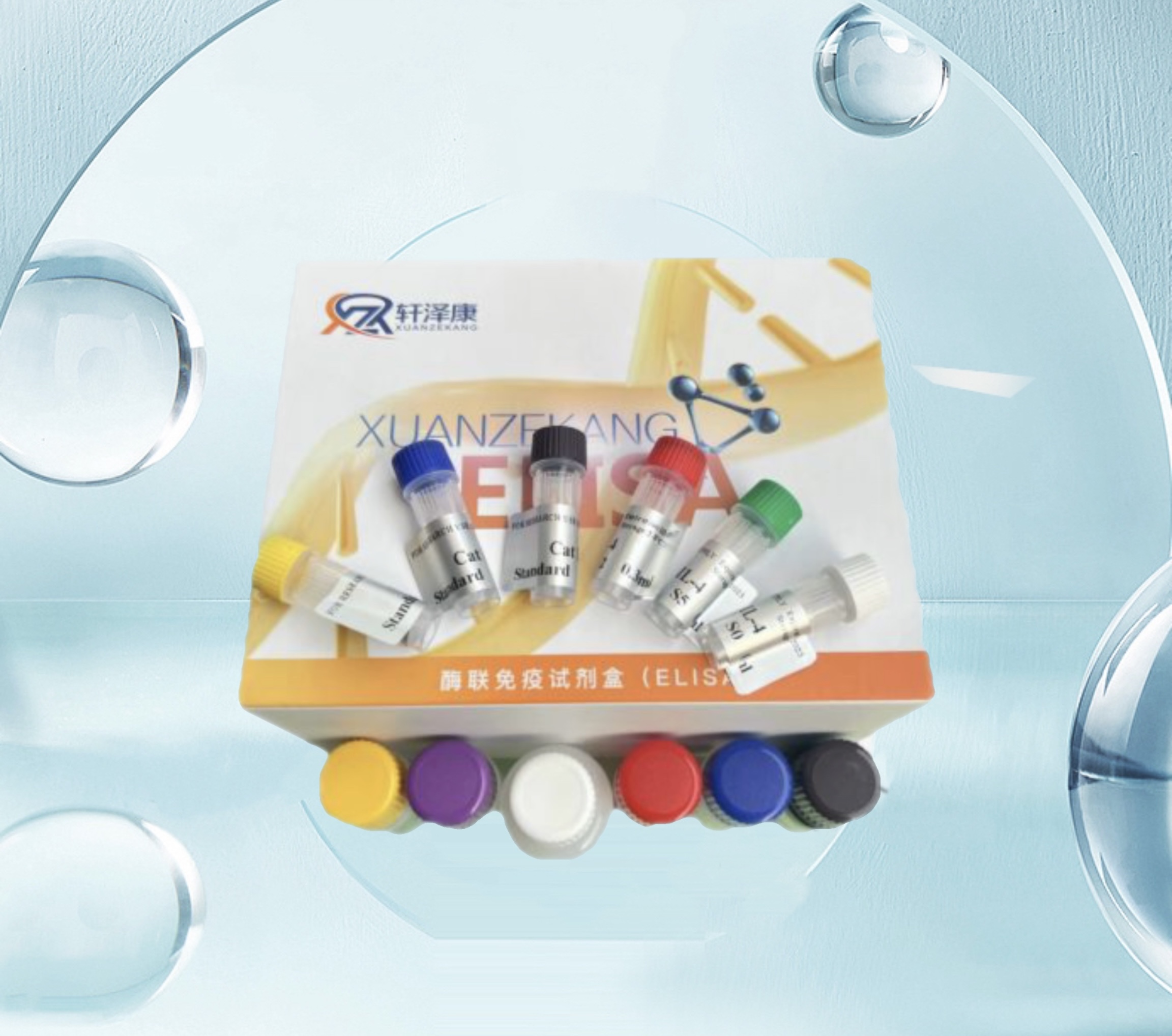 豚鼠CD4分子（CD4）ELISA檢測試劑盒